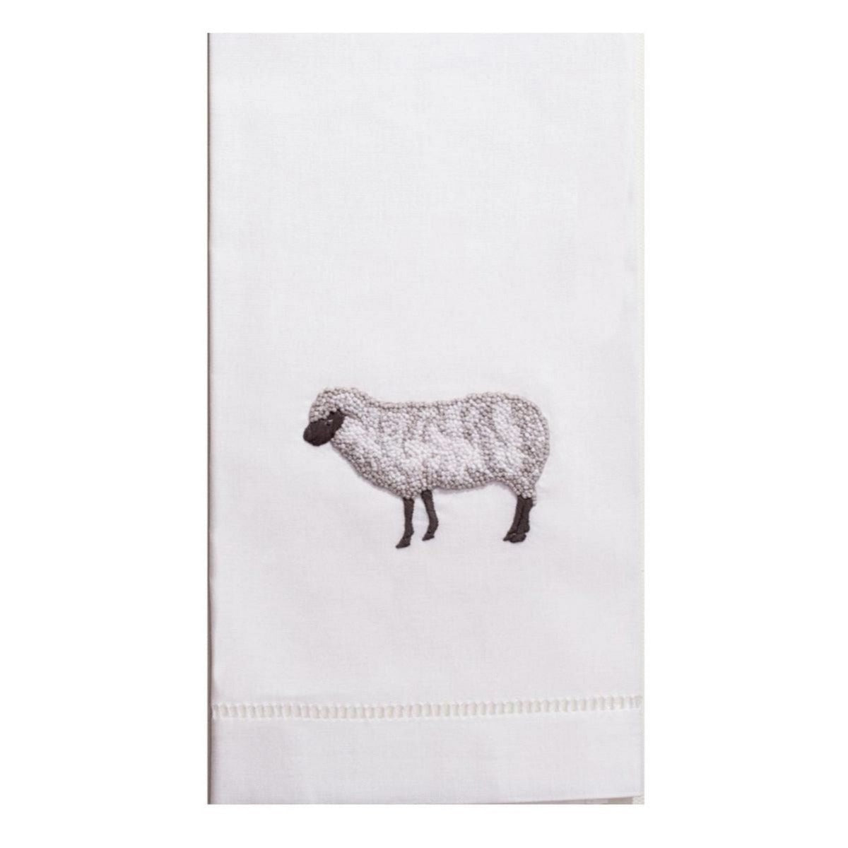 Henry Handwork Sheep Embroidered Hand Towel