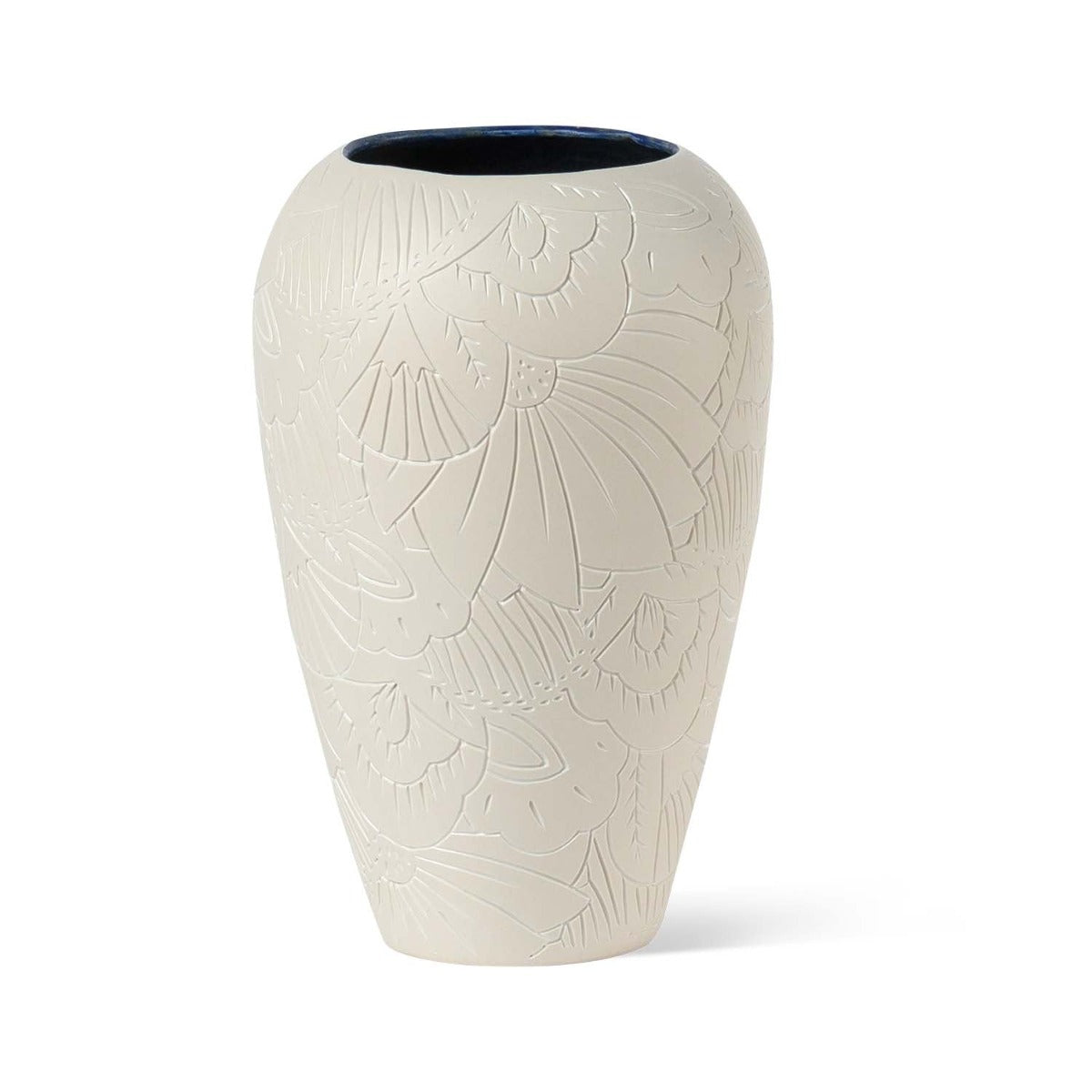 Garden Gloss White Vase 11.75&quot;