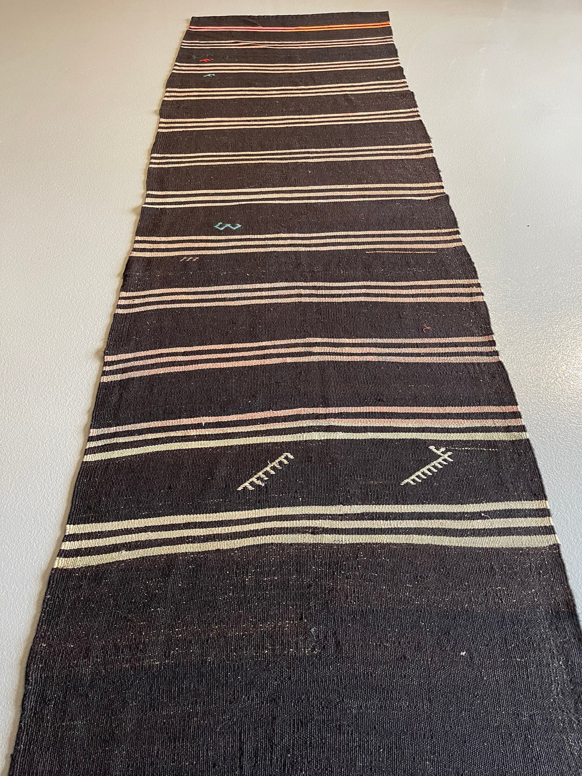 #148 Moroccan Kilim 2.7x 12.2