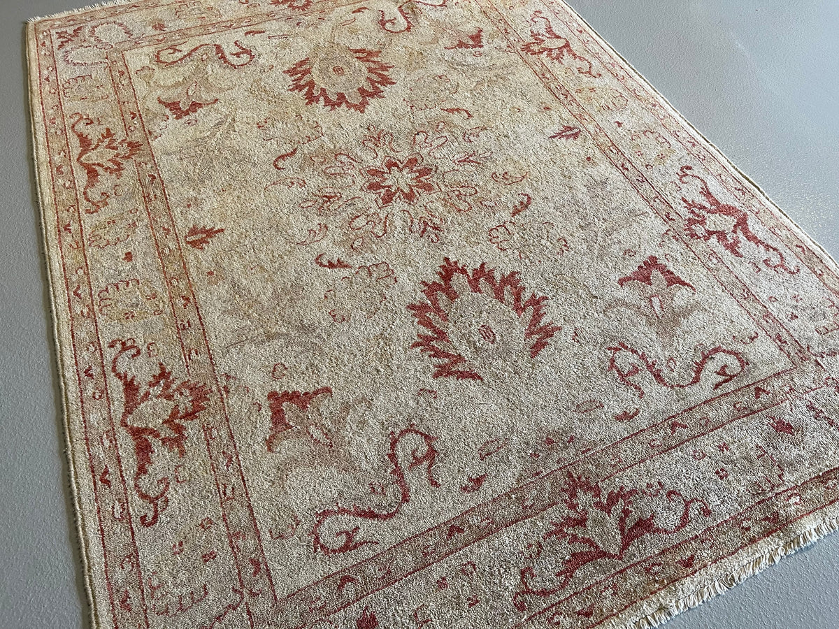 #2415 Vintage Sultanabad 4.11 x 6.0