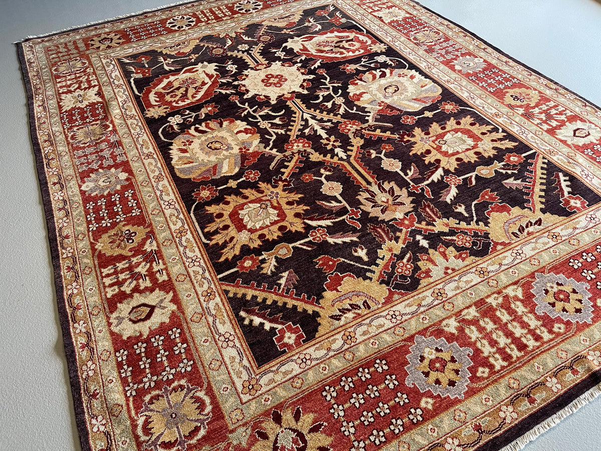7.8&#39;  x 10.2&#39; #2826 Vintage Sultanabad Rug