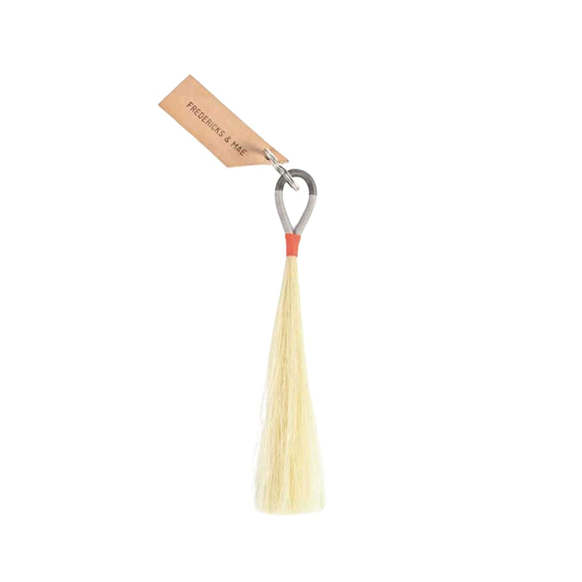 Thread Wrapped Horse Hair Tassel Keychain 