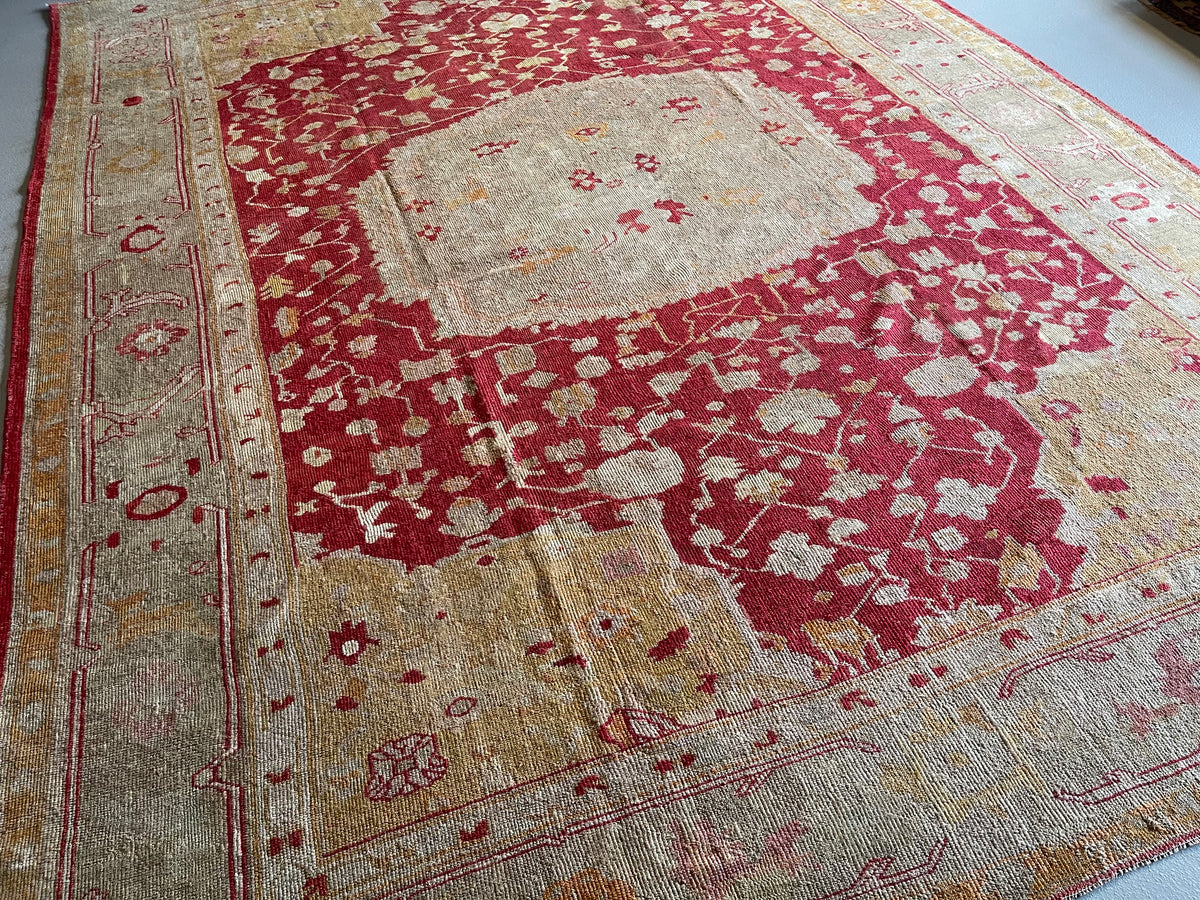 9.10&#39; x 12.11&#39; #3531 - Oushak Rug