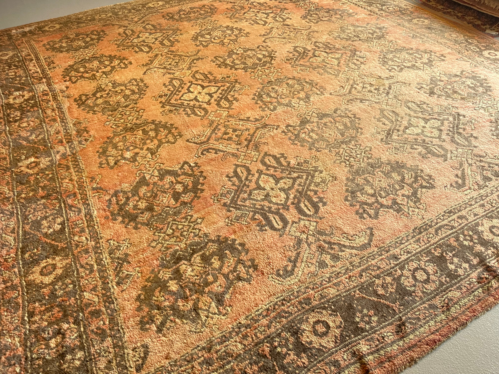 12.7' x 13.5' #4010 Oushak Rug 