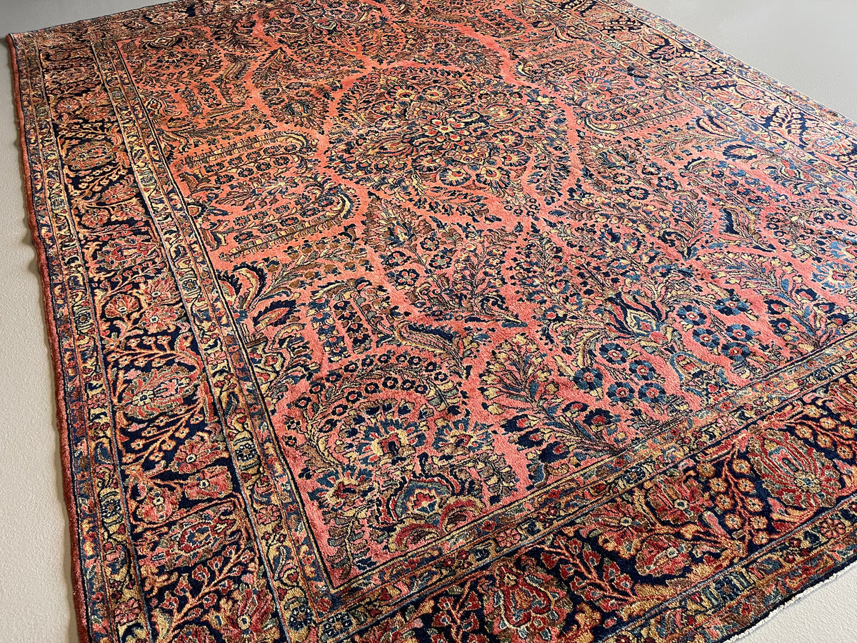 8.10&#39; x 11.7&#39; #4014 Sarouk Rug