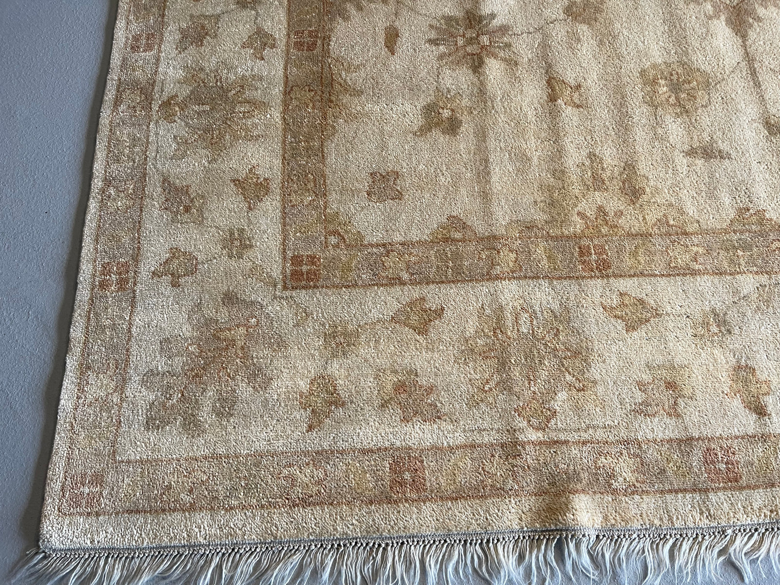 8.10' x 12.1' #4023 Vintage Oushak Rug 