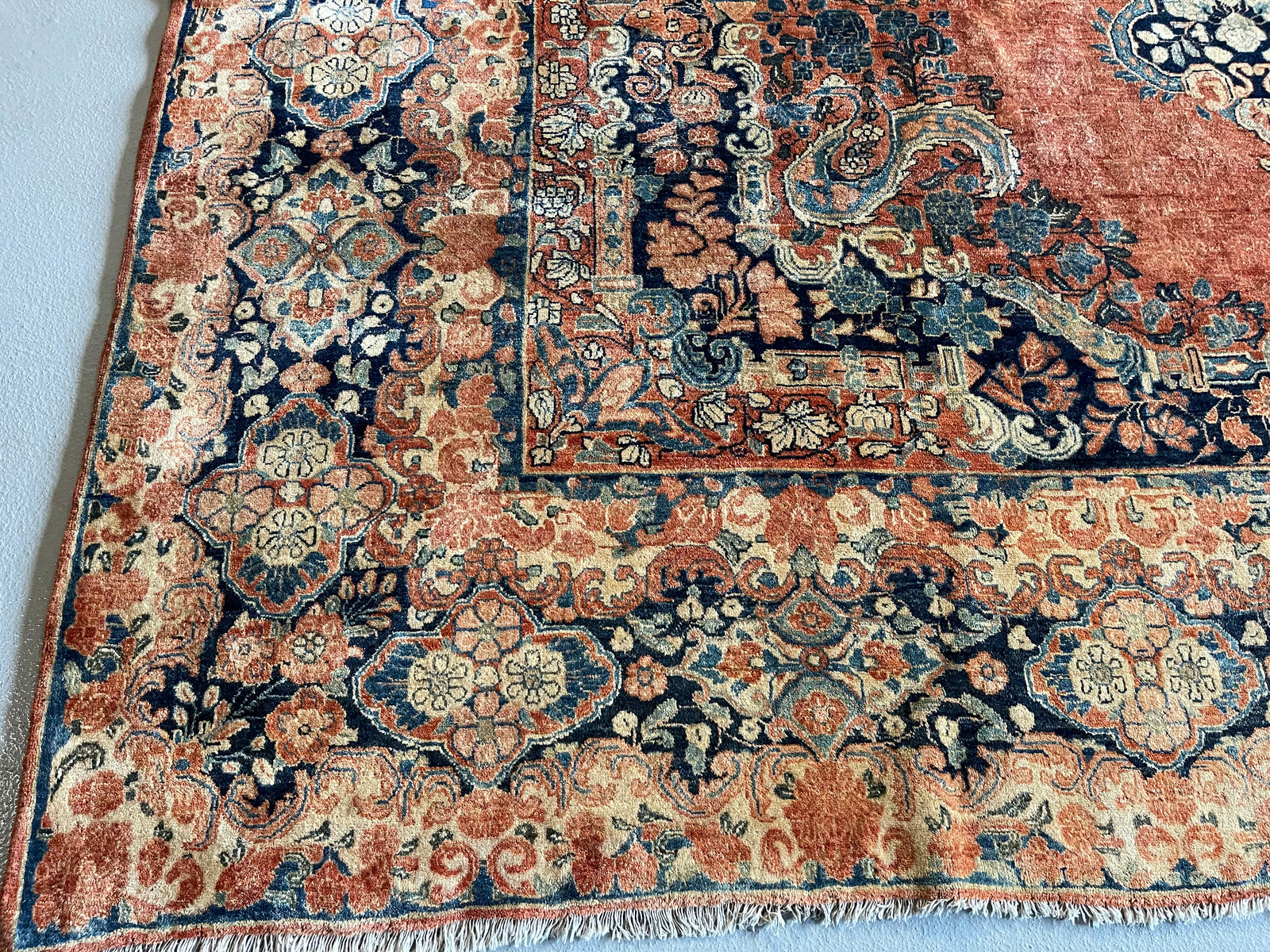 10.2' x 17.2' Antique Persian #57 Sarouk Rust Rug 