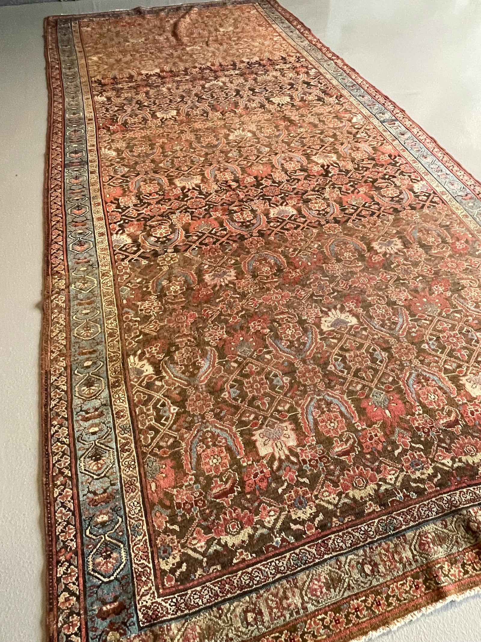 6.5' x 14.10' Antique Runner #CO-636Z 