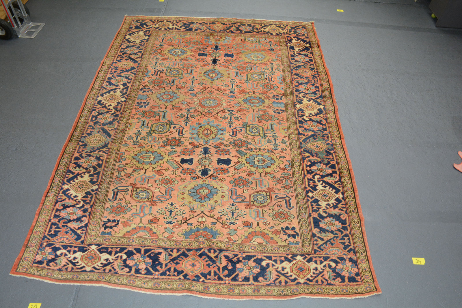 8.3' X 11.6' Vintage Heriz Rug 