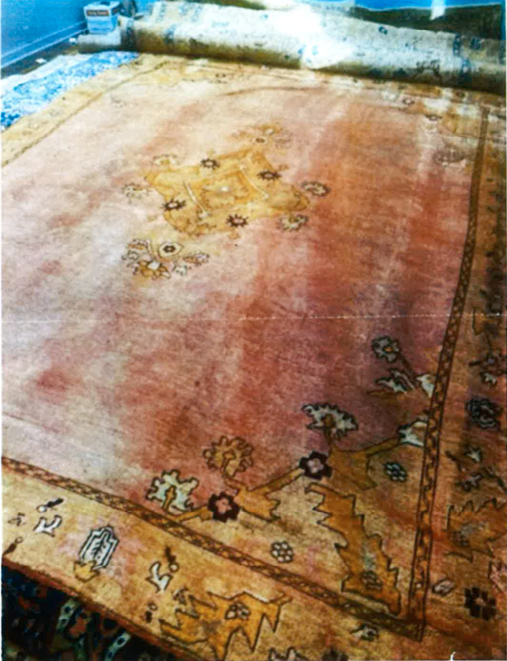 9.1' x 11.10' #2615 Turkish Oushak Blush Rug 