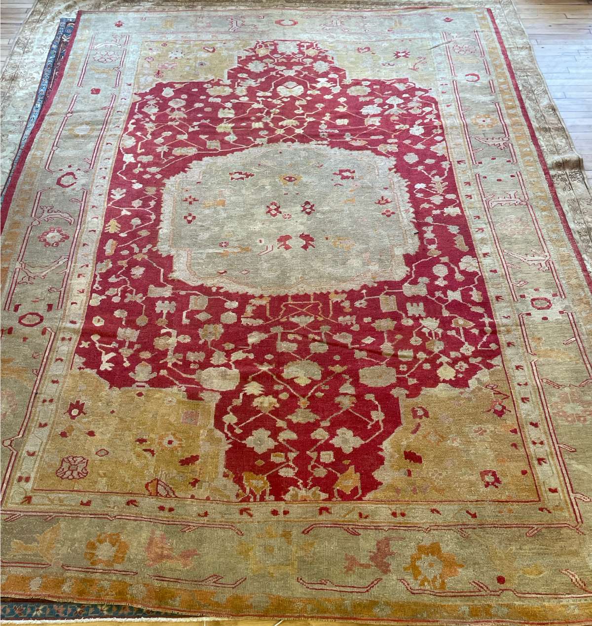 #3531 - Oushak Rug - 9.10 x 12.11