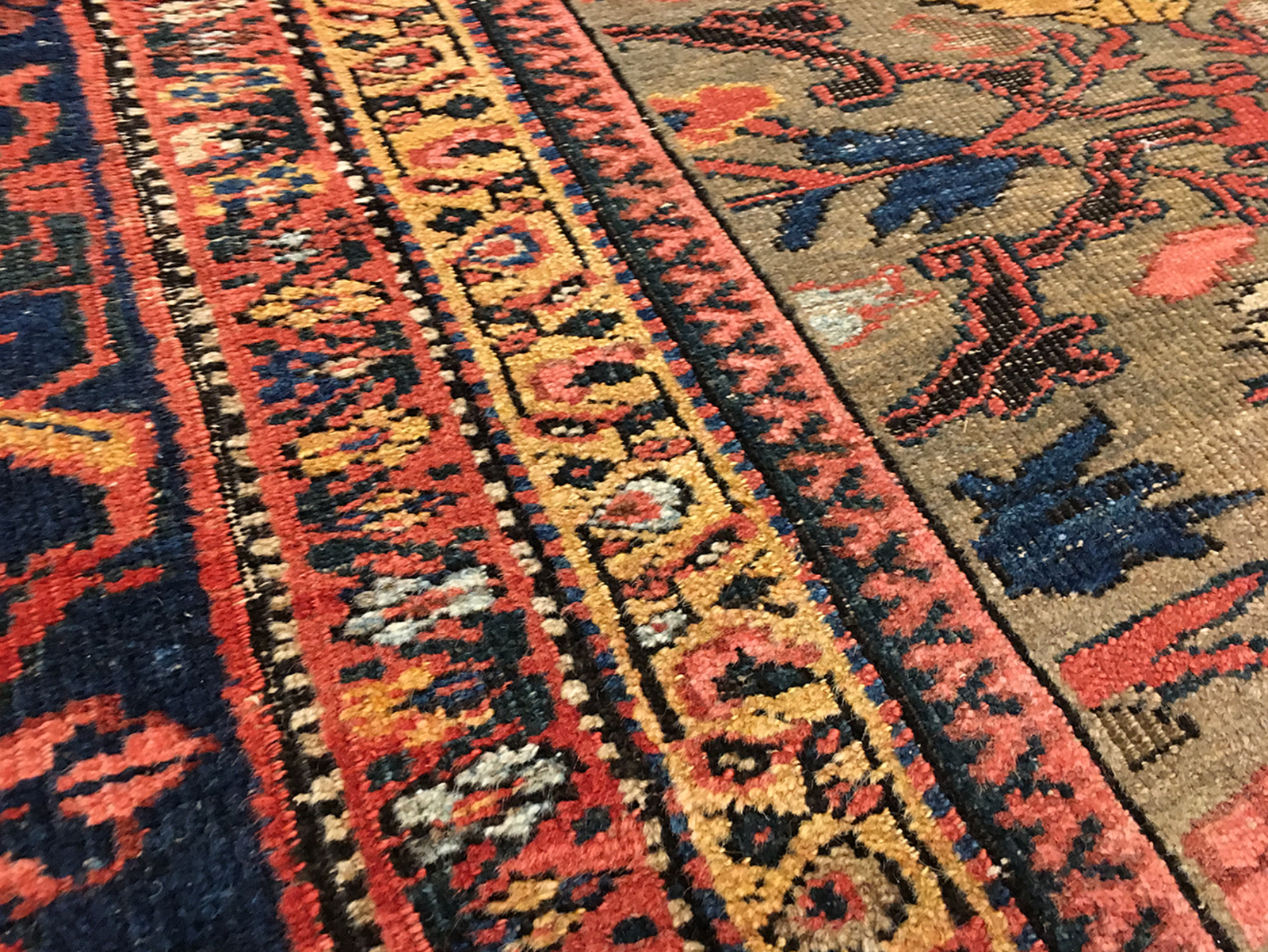 11.9' x 14.9' #80007 Antique Fereghan Rug - 50% OFF ONLY 