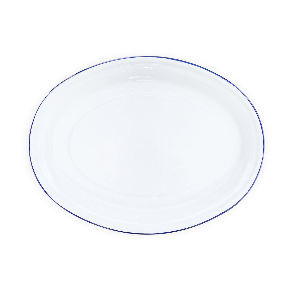 Enamel Oval Platter 17