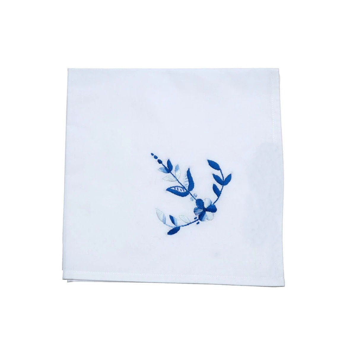 Marigold Living Embroidered Floral Cotton Napkin, Set of 6 