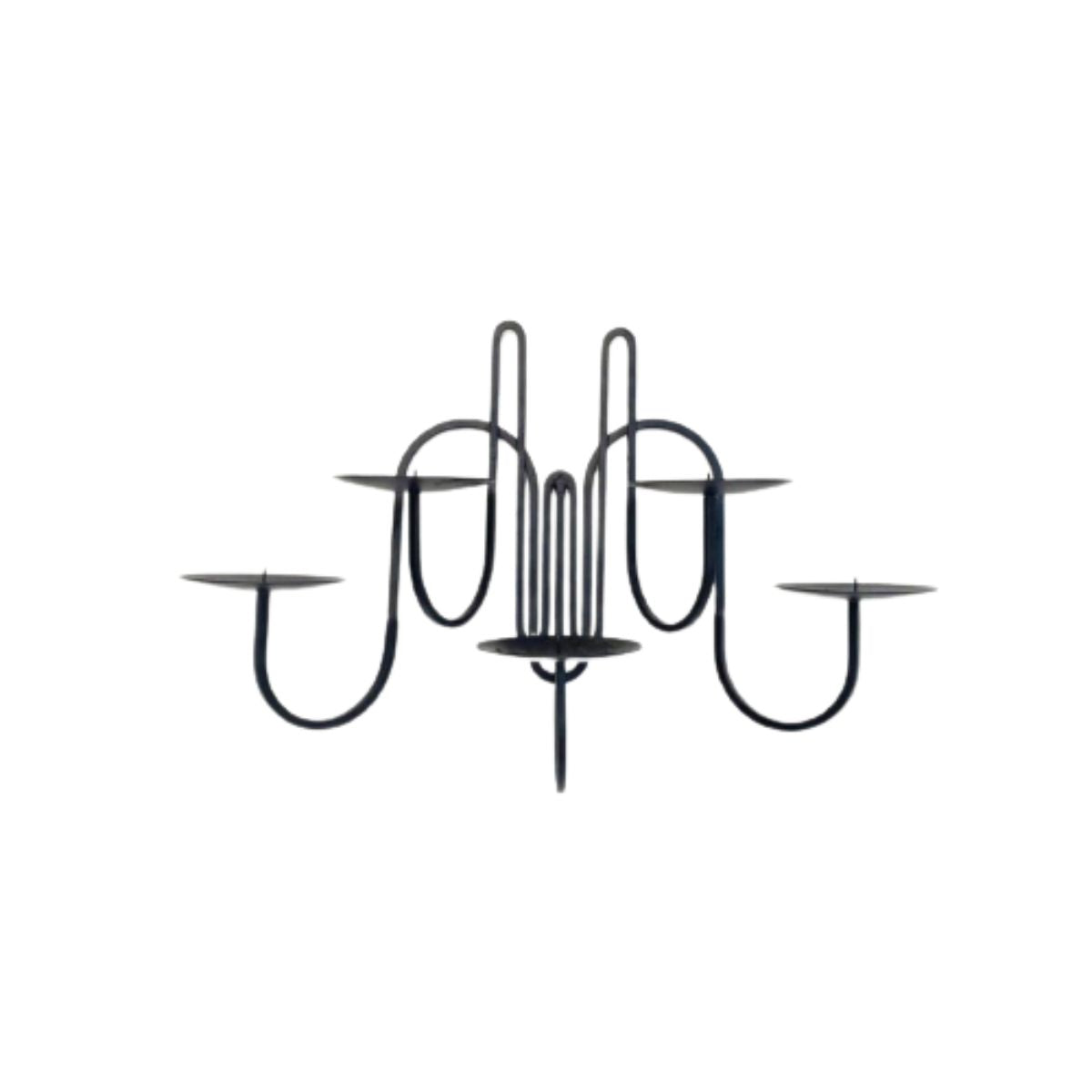 Five Arm Iron Candle Holder Tent New York five-arm-iron-candle-holder-tent-new-york