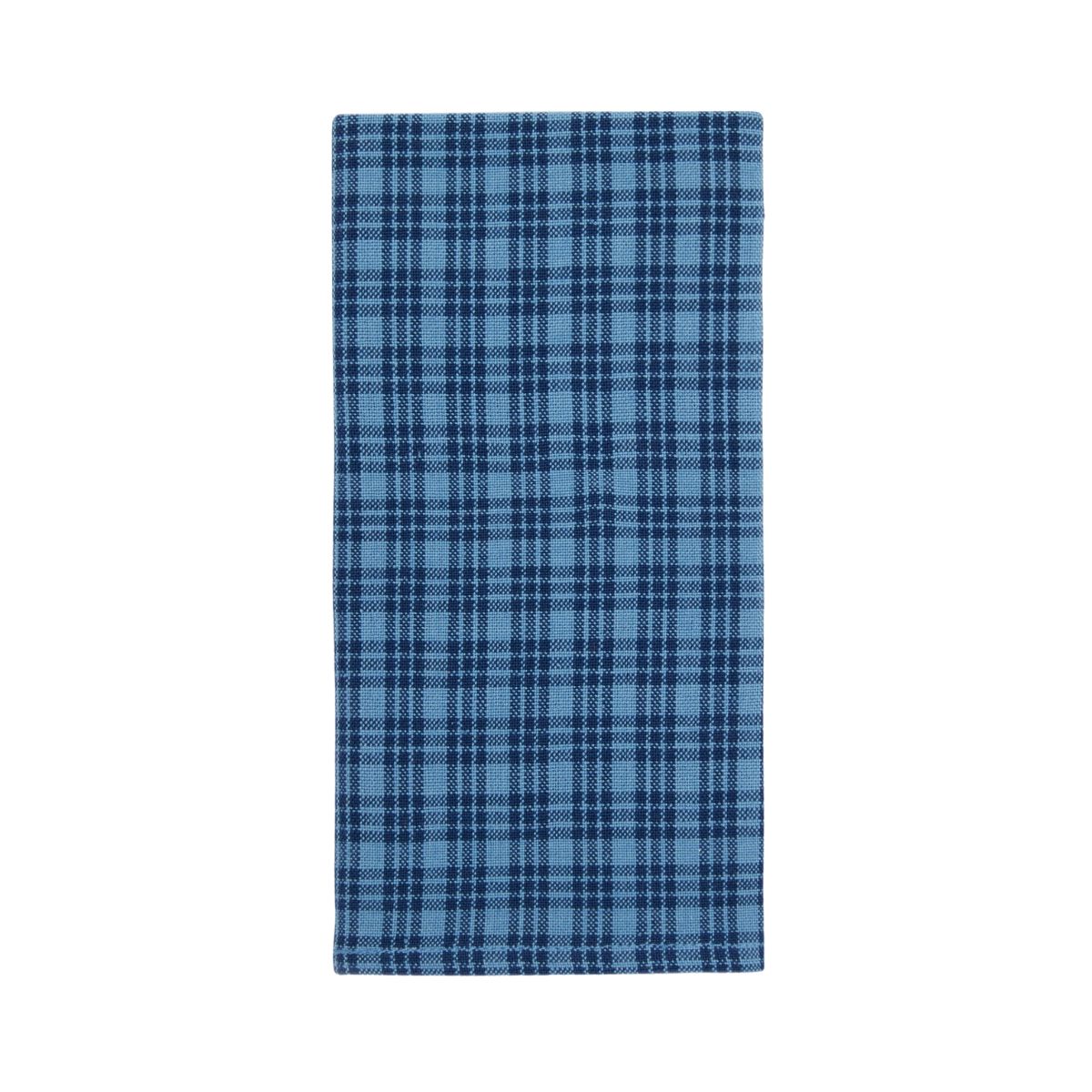 Heather Taylor Hand Woven Cotton Katherine Plaid Napkins, Set of 4 