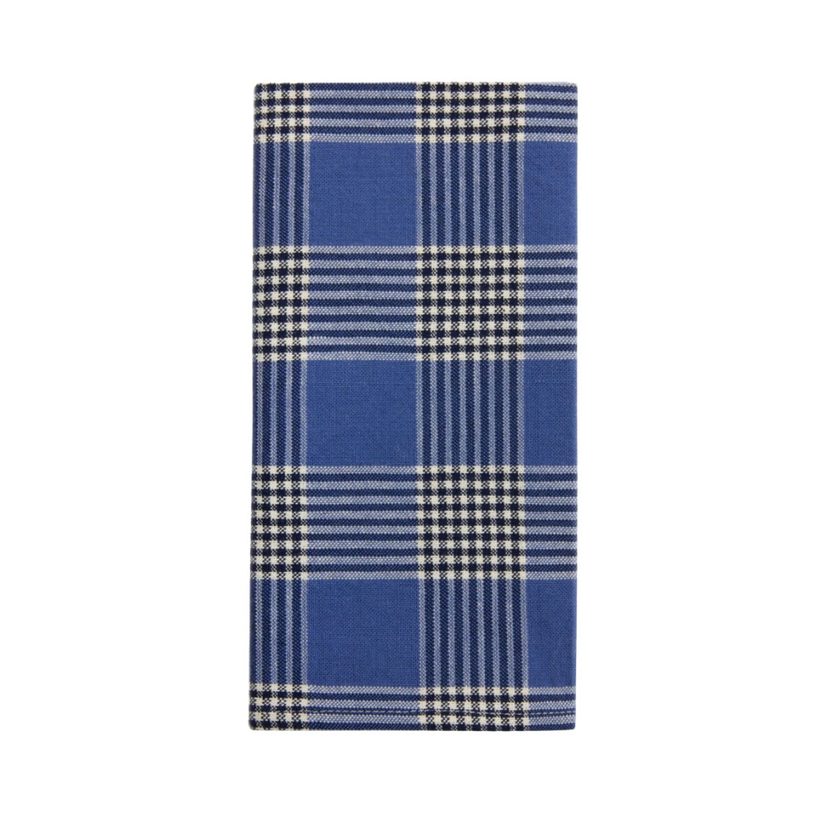 Heather Taylor Hand Woven Cotton Glen Plaid Napkins, Set of 4 