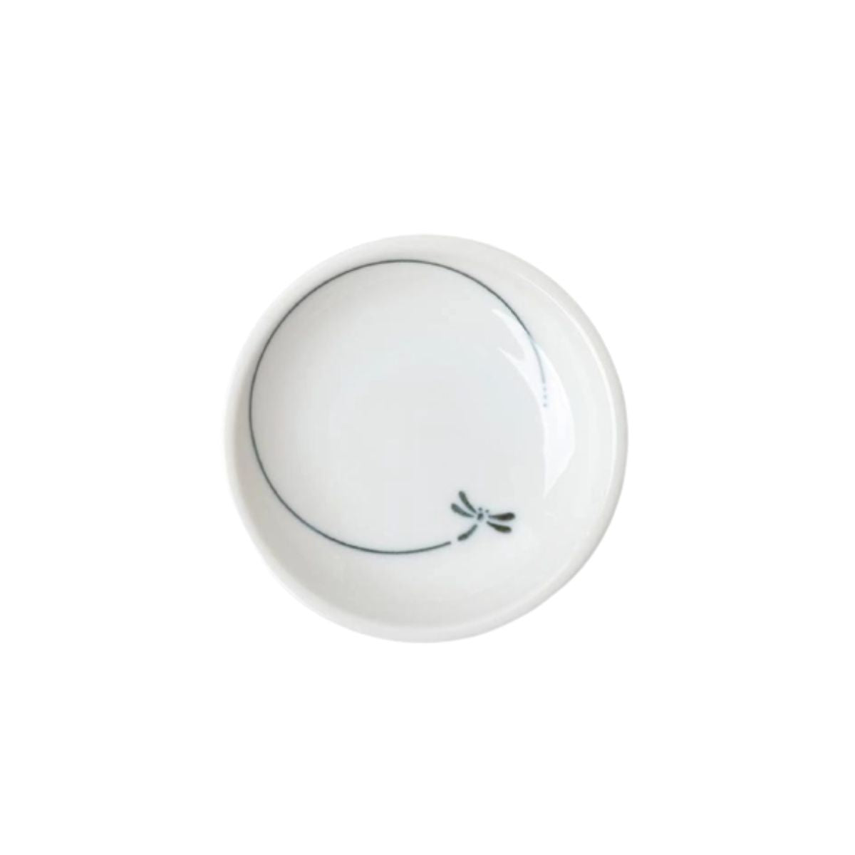 Dragonfly in Flight Sauce Dish 