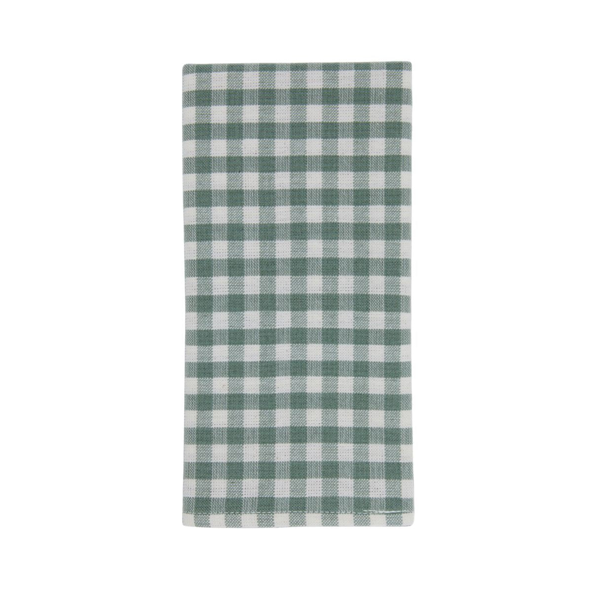 Heather Taylor Hand Woven Cotton Mini Gingham Napkins, Set of 4 