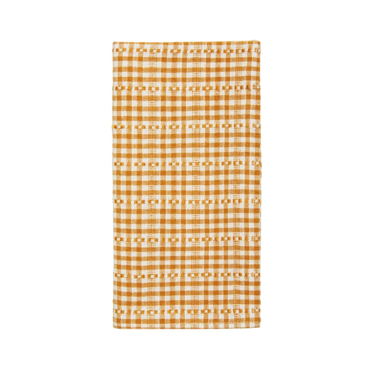 Heather Taylor Hand Woven Cotton Soho Plaid Napkins, Set of 4 