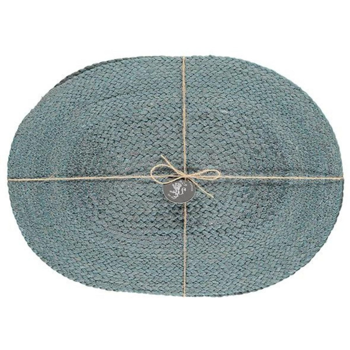 Handwoven Silky Jute Oval Placemat, Set of 4