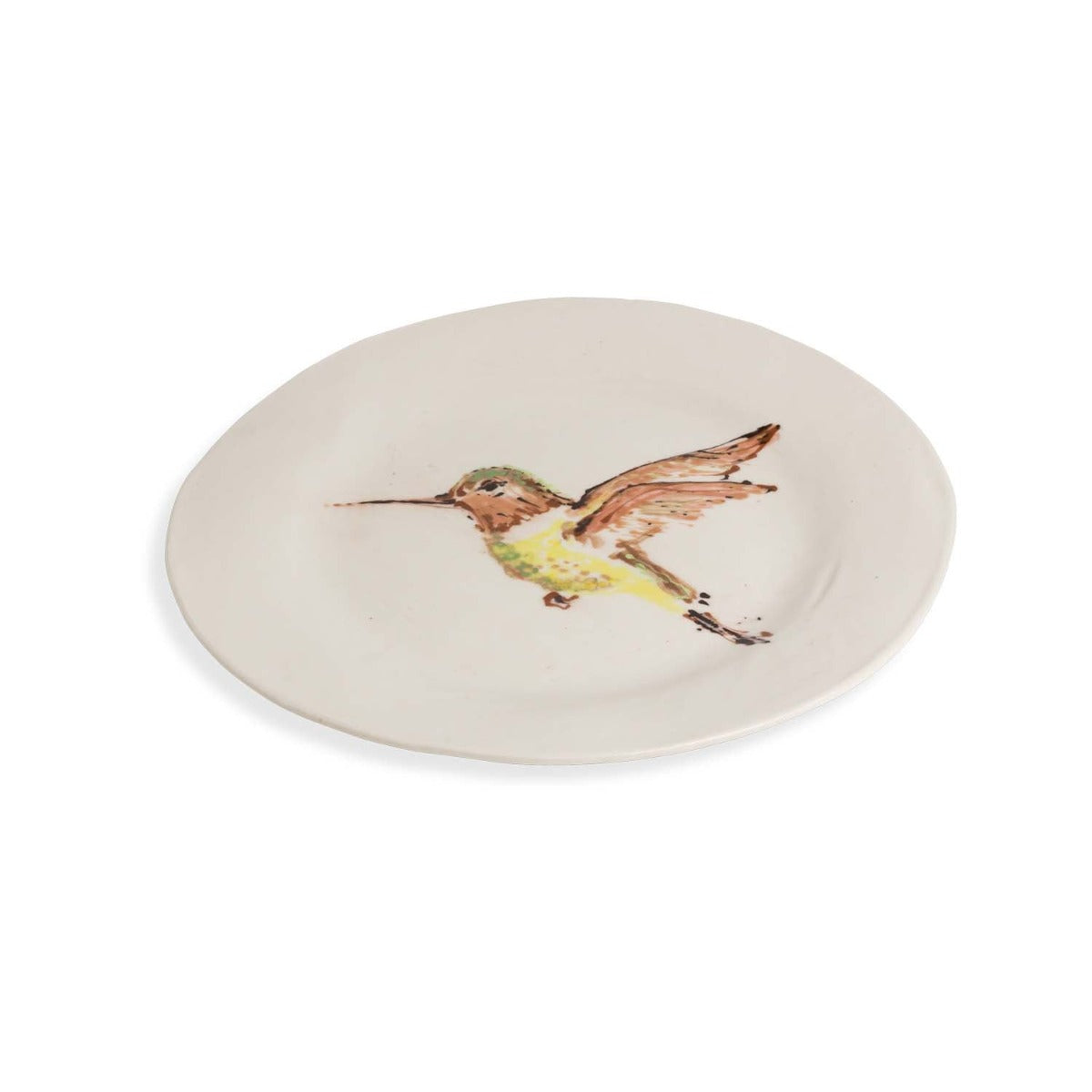 Handpainted Ceramic Bird Plates 