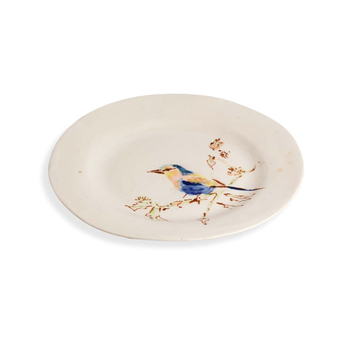 Handpainted Ceramic Bird Plates