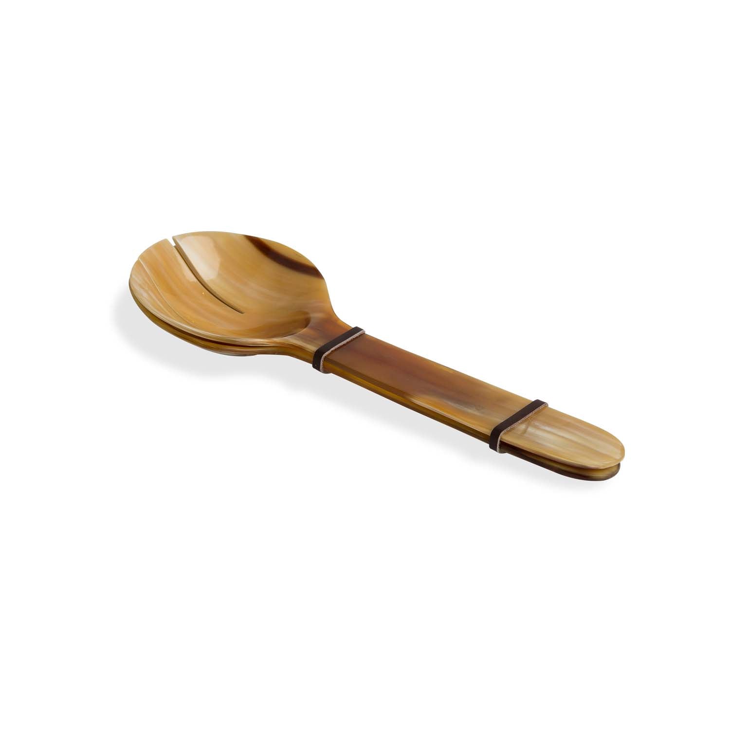 Cow Horn Salad Serving Set 