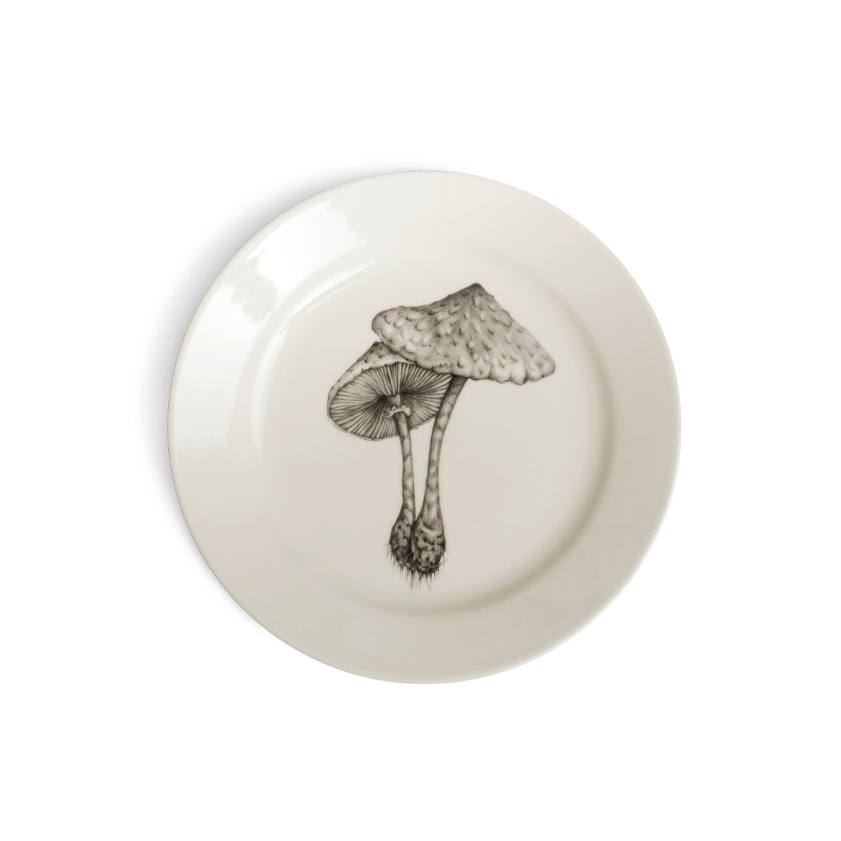 Laura Zindel Assorted Mushroom Salad Plate 9&quot;