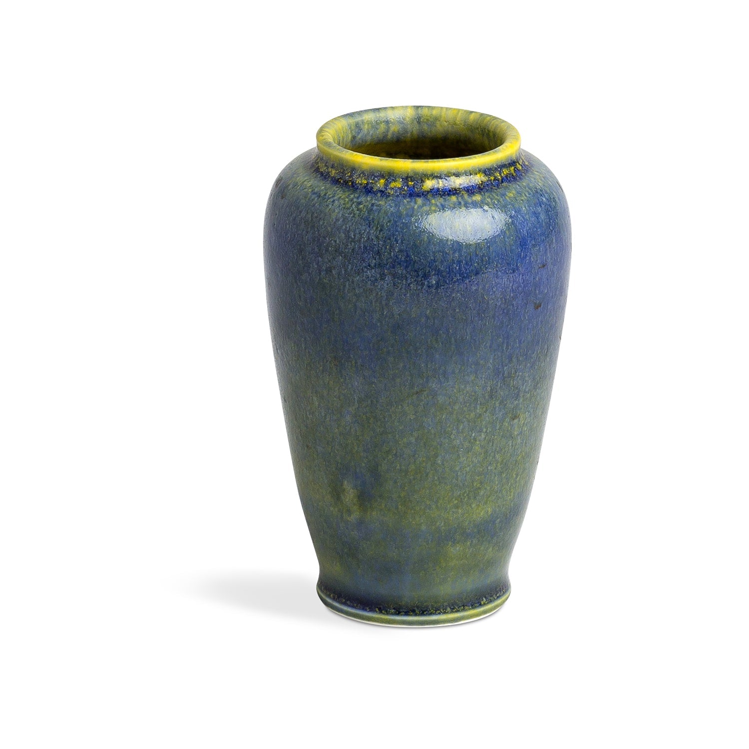 Large Japanese Glazed Porcelain Miniature Pots 