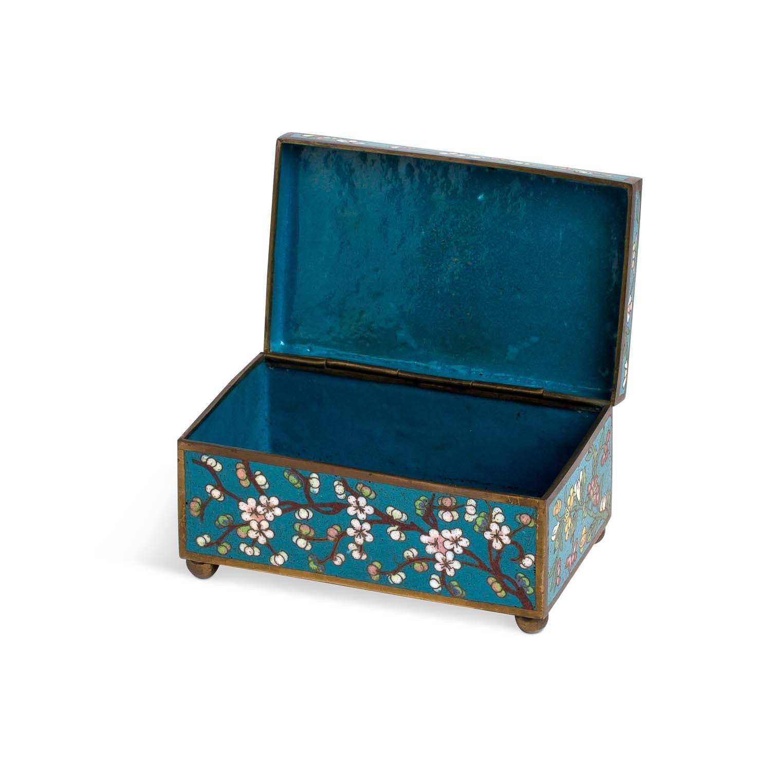 Turquoise Cherry Blossom Reception Box 