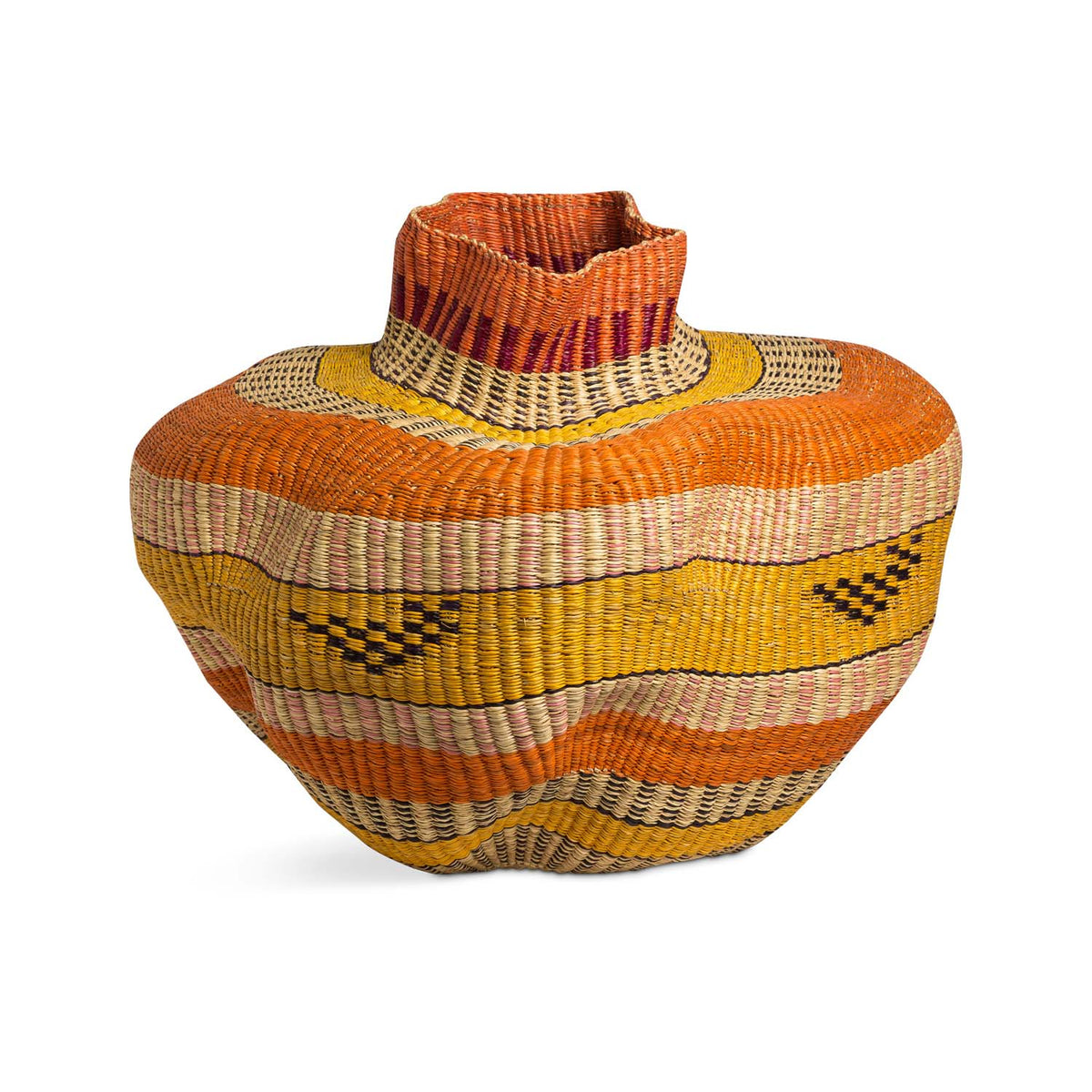 Large Wave Yoomelingah Pot Sculpture