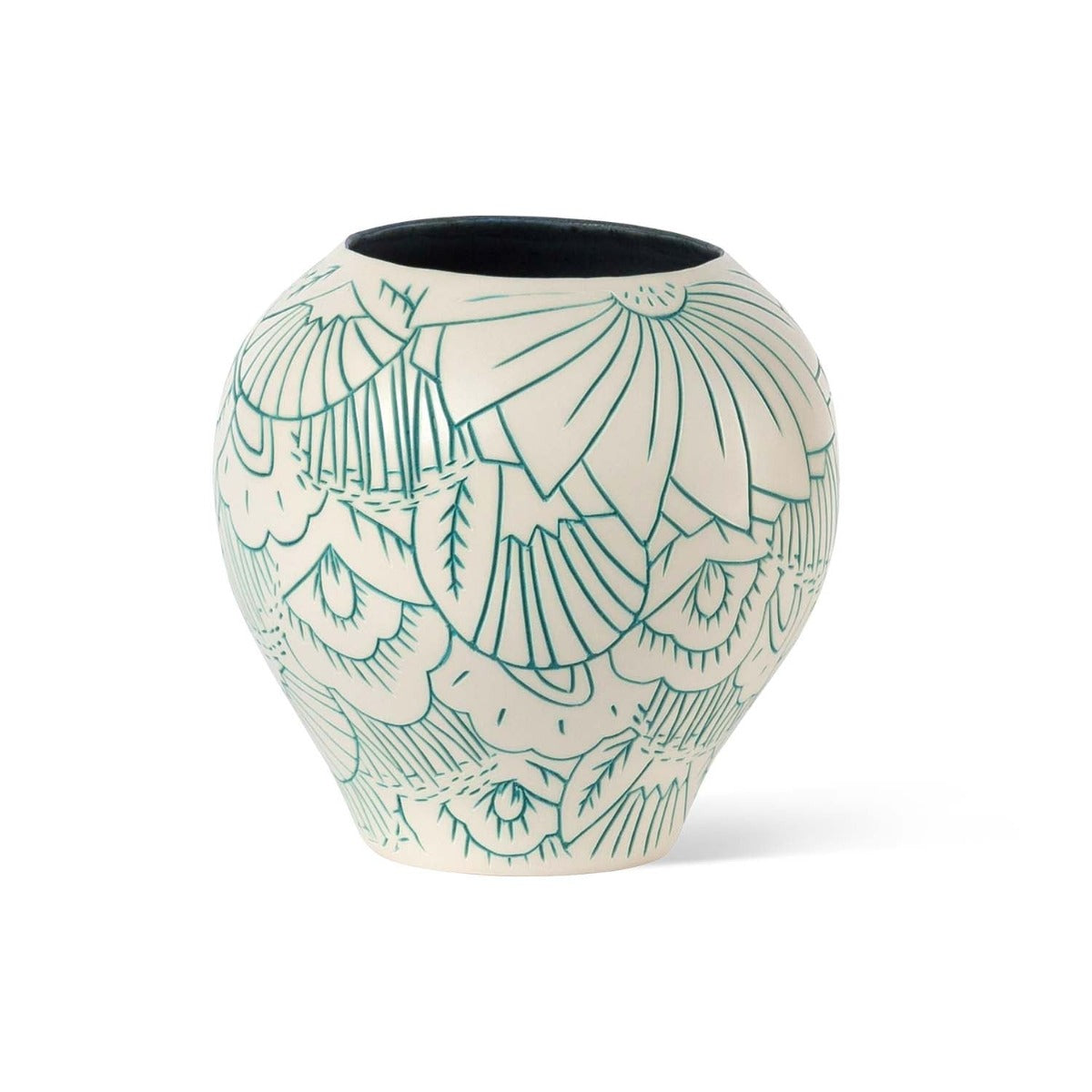 Garden Turquoise Vase 7.75&quot;
