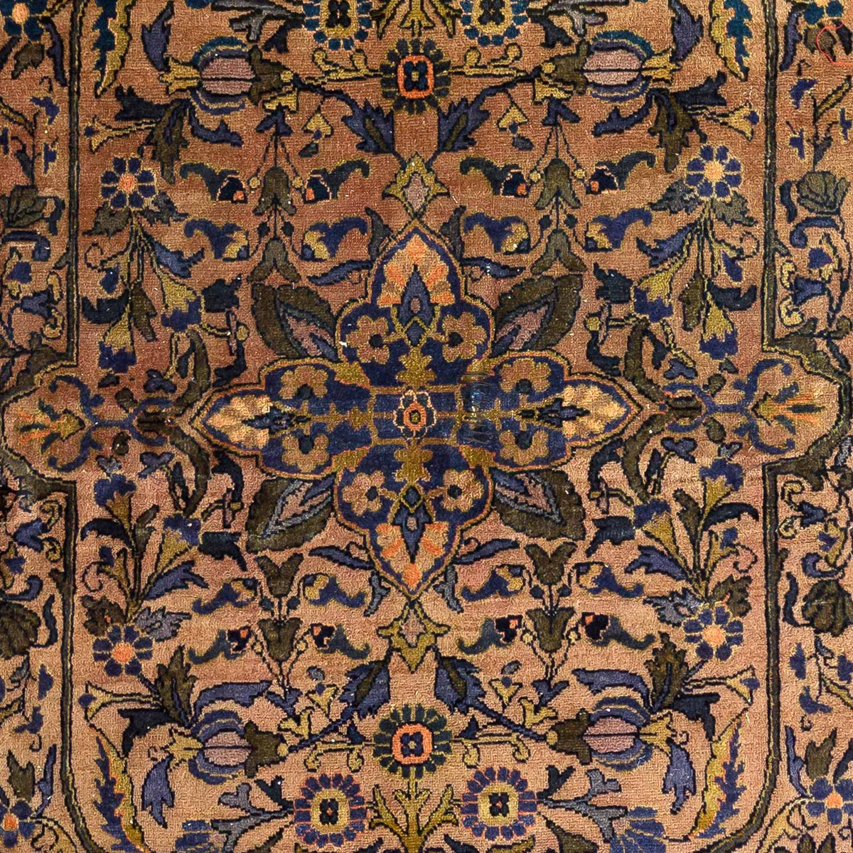Antique Persian #109 Sarouk Beige Rug 3.3&#39; x 5.1&#39;