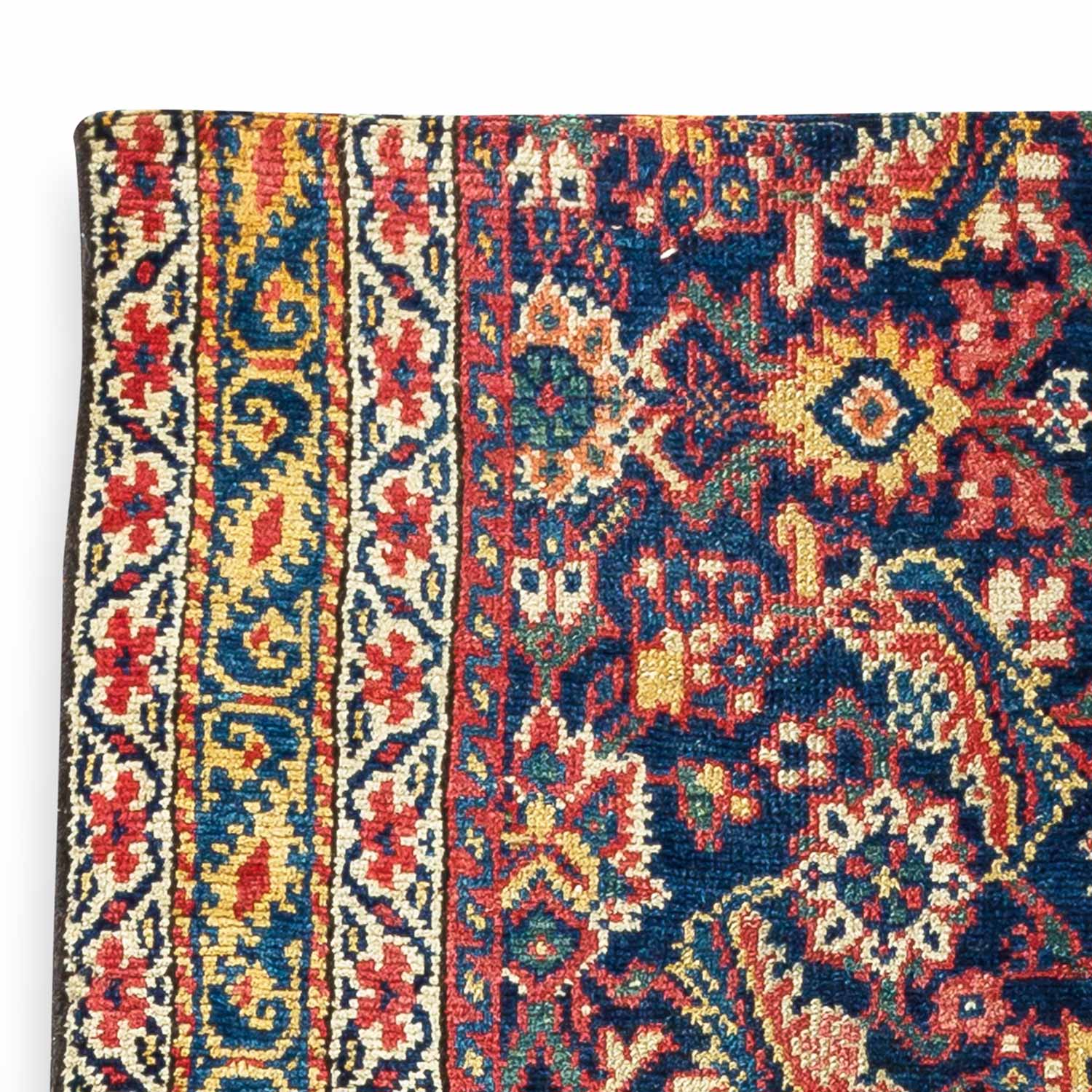 3' x 12.10' Antique Persian #128 Sultanabad Navy Runner 