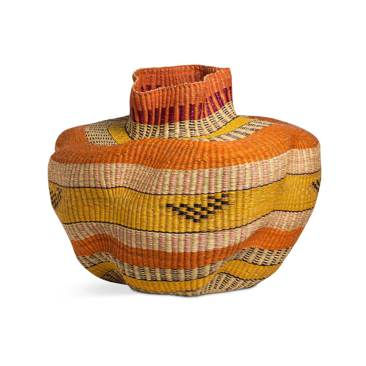 Large Wave Yoomelingah Pot Sculpture