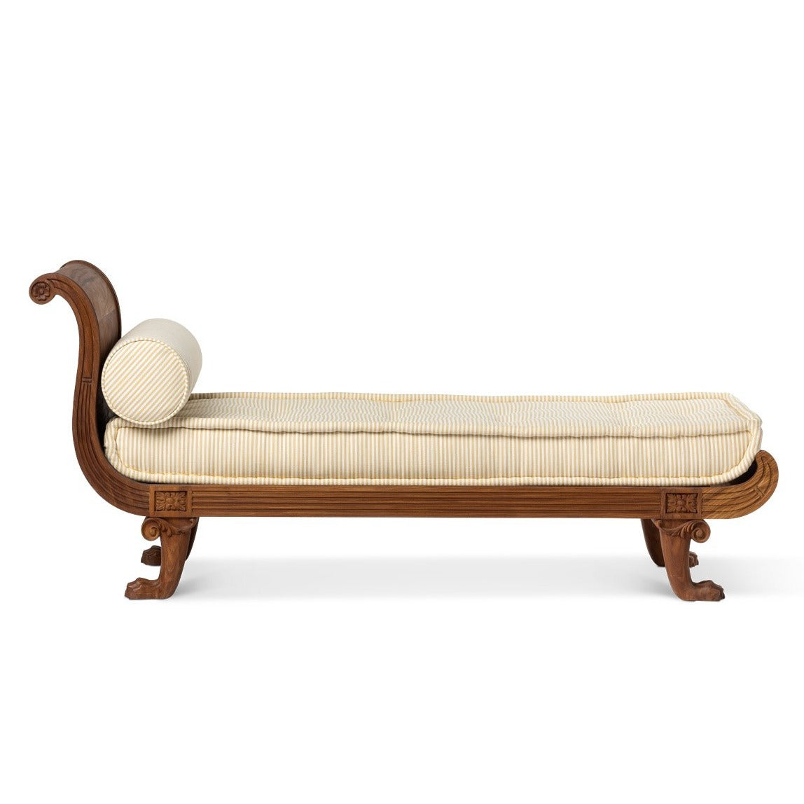 Outdoor Georgian Teak Chaise COM Retail 