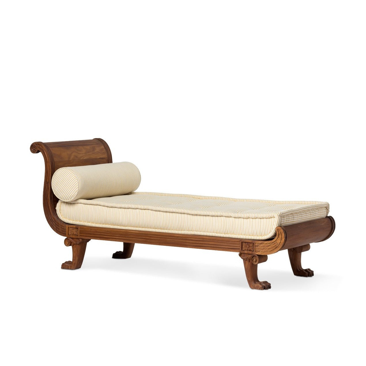 Outdoor Georgian Teak Chaise COM Retail 