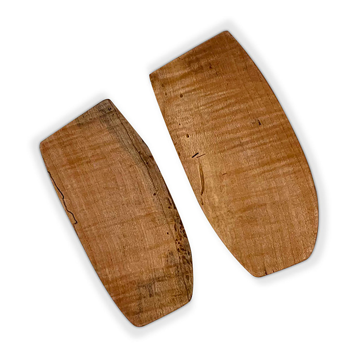 Hand Carved Serving Paddles, Pair