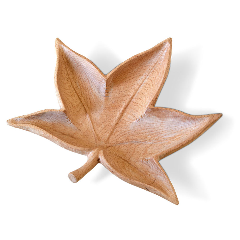 Carved Leaf Bowl