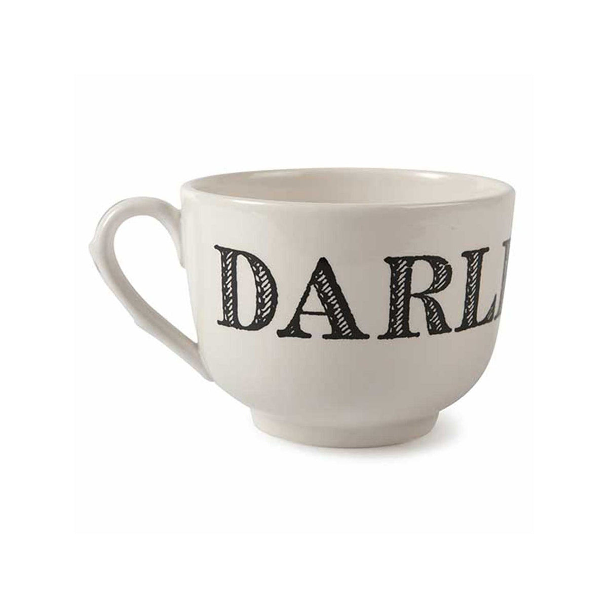 Darling Endearment Stoneware Grand Cafe Cup, Single
