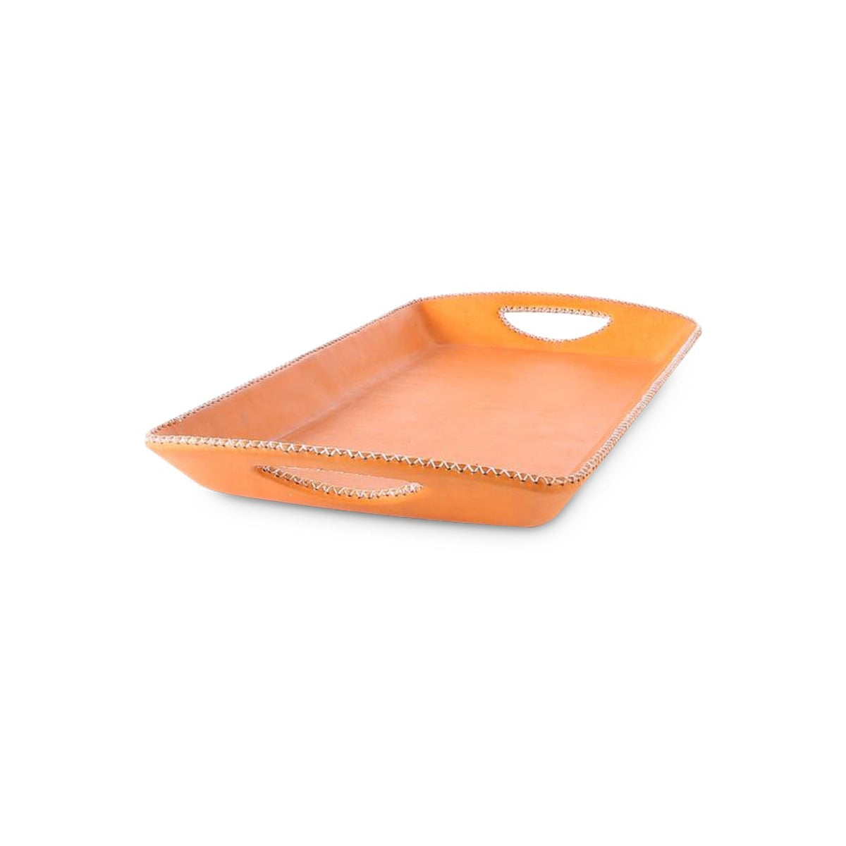 Leather Serving Tray 16