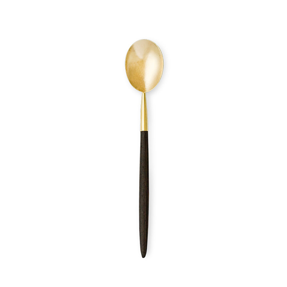 LUE Brass/Wooden Handle Spoon